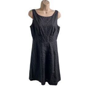 Womens J Crew Gray Textured Sleeveless Midi Dress Size Small c